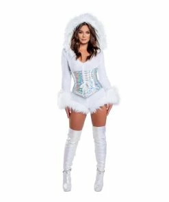 J-Valentine, Inc ACCESSORIES CH332 - PVC Holographic Waist Cincher