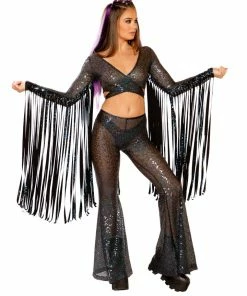 J Valentine FF108 - SEQUIN BELL BOTTOMS 10 J Valentine FF108 - SEQUIN BELL BOTTOMS