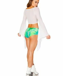 J Valentine FF118 - Mesh Gypsy Sleeve Top 10 J Valentine FF118 - Mesh Gypsy Sleeve Top