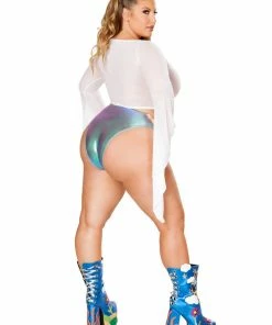 J Valentine FF118 - Mesh Gypsy Sleeve Top 12 J Valentine FF118 - Mesh Gypsy Sleeve Top