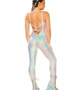 J Valentine FF143 - STRETCH SEQUIN CATSUIT
