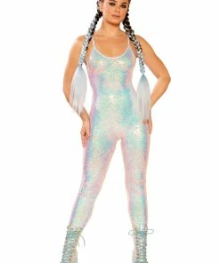 J Valentine FF143 - STRETCH SEQUIN CATSUIT