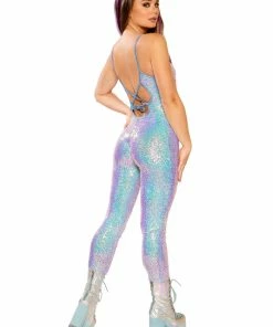 J Valentine FF143 - STRETCH SEQUIN CATSUIT