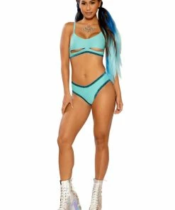 J Valentine FF271 - GLITTER TRIMMED SHORT