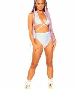 J-Valentine, Inc BOTTOMS FF363 - Light-Up Sequin High-Waist Short 7 J-Valentine, Inc BOTTOMS FF363 - Light-Up Sequin High-Waist Short