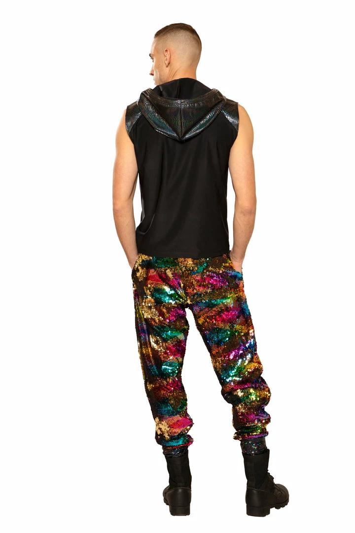 J Valentine FireFly Catalogs FF375 - UNISEX FLIP SEQUIN JOGGERS 1 J Valentine FireFly Catalogs FF375 - UNISEX FLIP SEQUIN JOGGERS