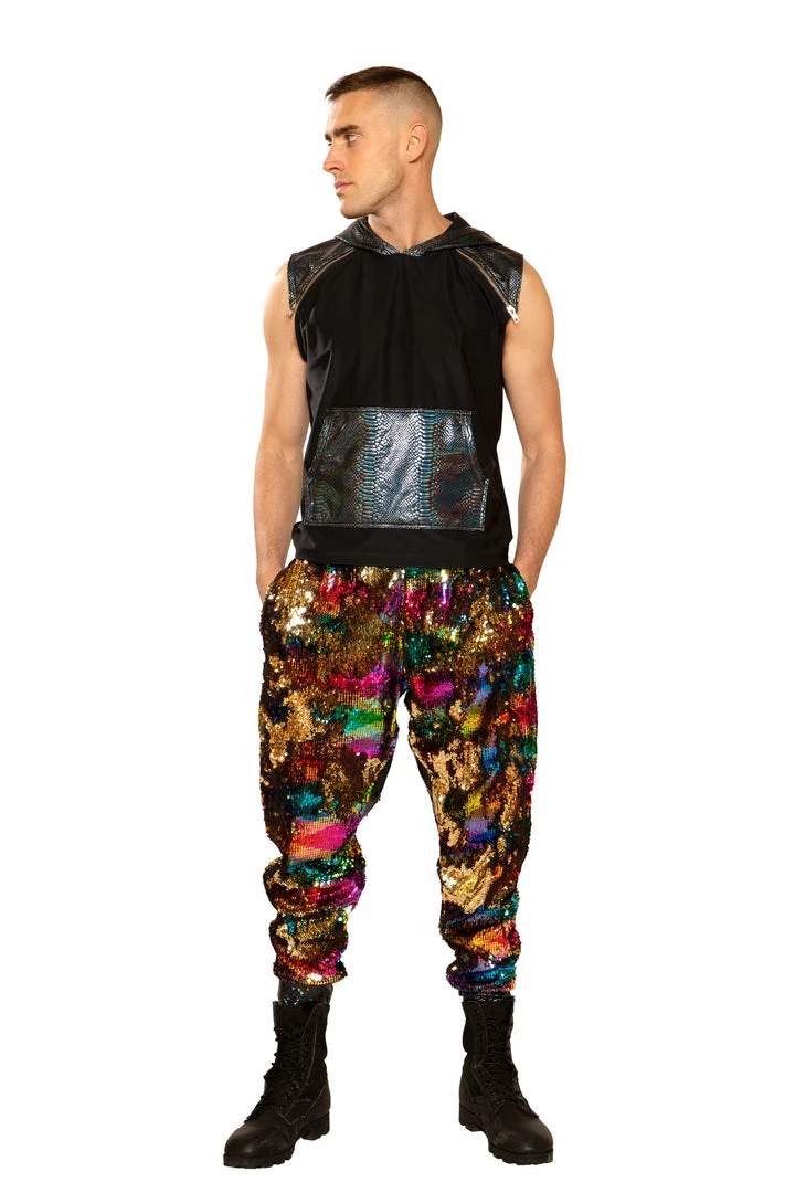 J Valentine FireFly Catalogs FF375 - UNISEX FLIP SEQUIN JOGGERS 2 J Valentine FireFly Catalogs FF375 - UNISEX FLIP SEQUIN JOGGERS