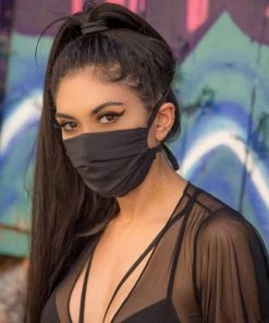 J-Valentine, Inc FF551 - Heavy Performance Stretch Pleated Mask ACCESSORIES