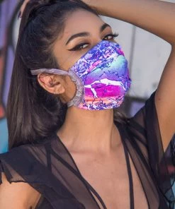 J-Valentine, Inc FF552 - Heavy Brazilian Spandex Pleated Mask