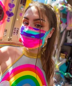 J-Valentine, Inc FF552 - Heavy Brazilian Spandex Pleated Mask