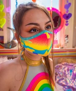 J-Valentine, Inc ACCESSORIES FF555 - Heavy Brazilian Spandex Tailored Mask