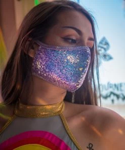 J-Valentine, Inc FF556 - Sequin Tailored Mask