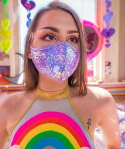 J-Valentine, Inc FF556 - Sequin Tailored Mask