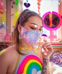 J-Valentine, Inc FF556 - Sequin Tailored Mask