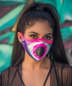 J-Valentine, Inc ACCESSORIES FF559 - Eyeball Tailored Mask