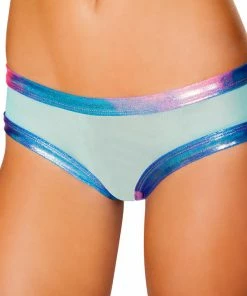 J-Valentine Catalog FF841 - Sheer Shorts With Trim Band