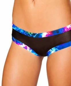 J-Valentine Catalog FF841 - Sheer Shorts With Trim Band