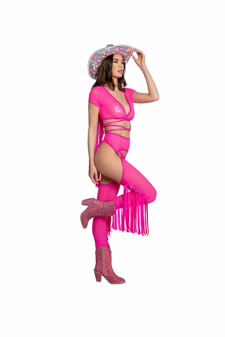 J-Valentine, Inc FireFly Catalogs FR111 - Karma Cowgirl Fringe Chaps 7 J-Valentine, Inc FireFly Catalogs FR111 - Karma Cowgirl Fringe Chaps