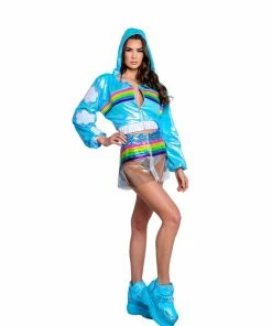 J-Valentine, Inc FR153 - Rainbow Dreams Vinyl Skirt