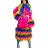 J-Valentine, Inc Jackets | Coats FR158 - Rainbow Vibrations Trench With Sour Candy Belt